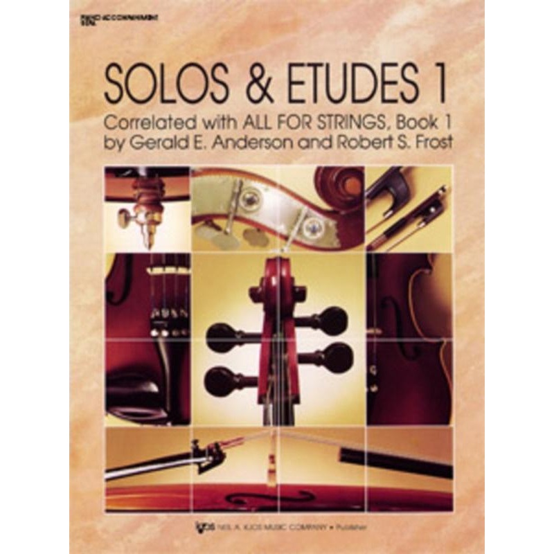Solos and Etudes Book 1 Piano Accompaniment