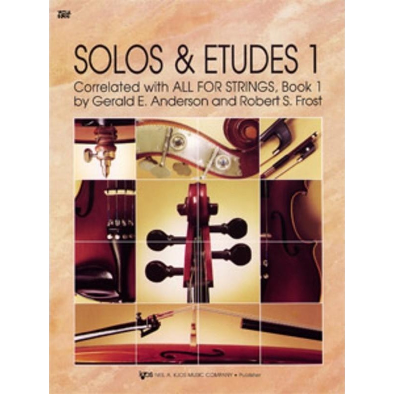 Solos and Etudes Book 1 Viola