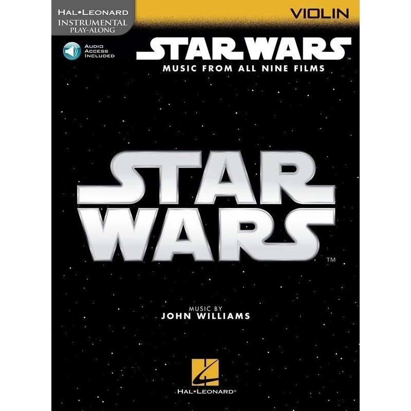Star Wars Instrumental Playalong for Violin with Online Accompaniments