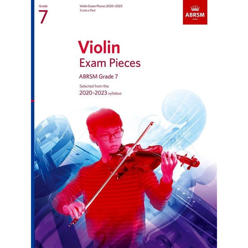 ABRSM Violin Exam Pieces 2020-2023 Grade 7 Score and Part