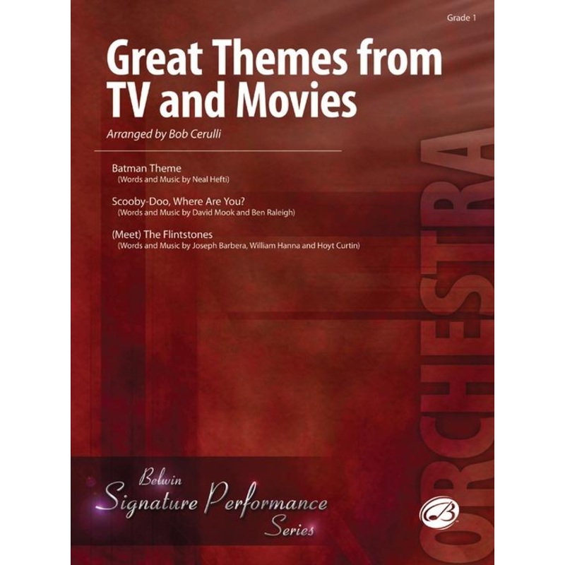 Great Themes from TV and Movies for String Orchestra