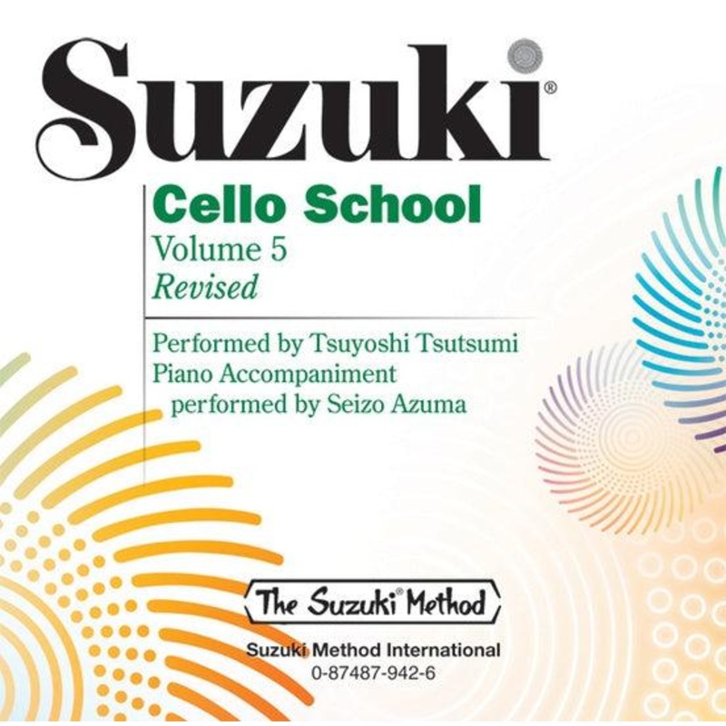 Suzuki Cello School Volume 5 Performance CD