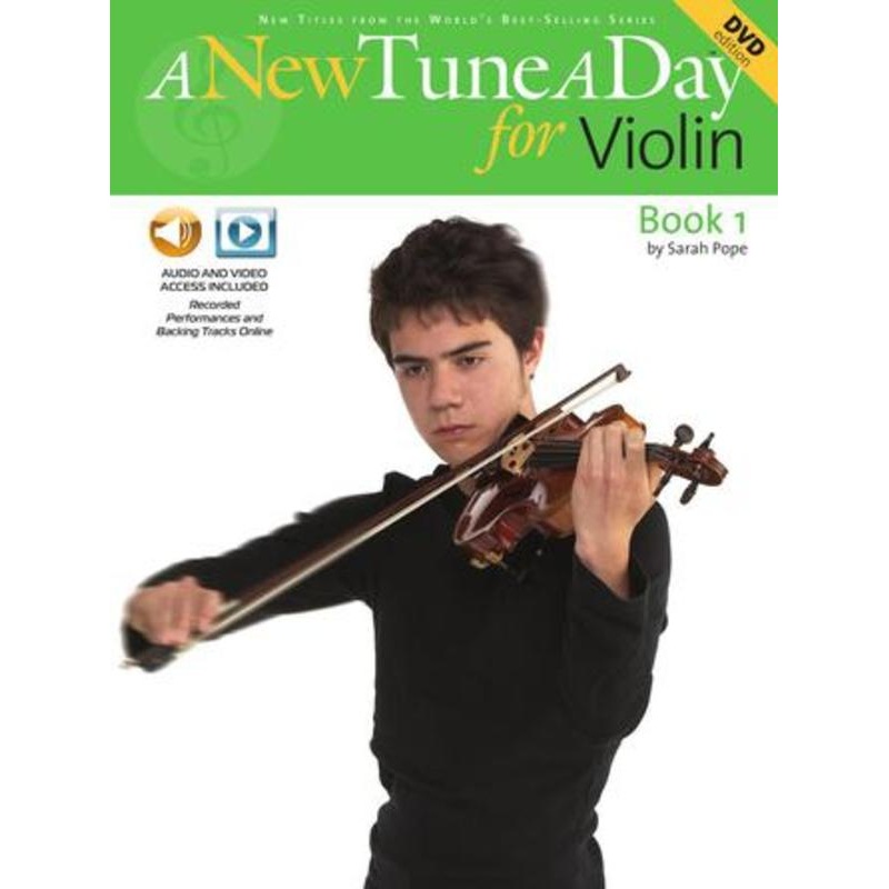 A New Tune a Day for Violin Book 1 with Online Accompaniments