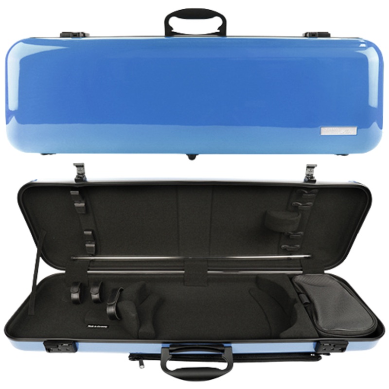 GEWA Air 2.1 Oblong Violin Case 4/4 Blue Gloss
