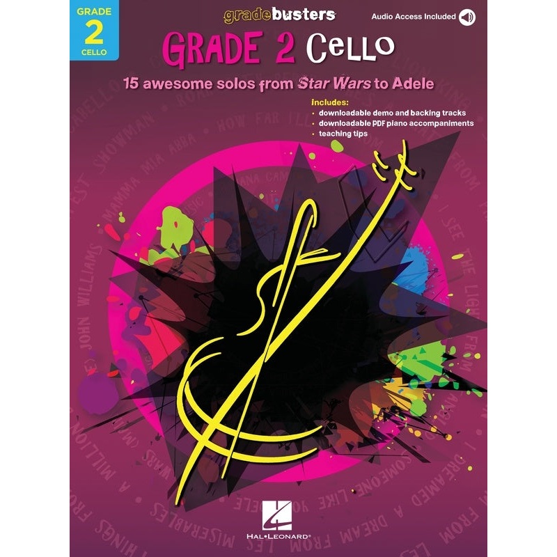Gradebusters Grade 2 for Cello with Online Accompaniments