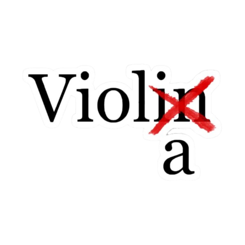 Sticker – Correction, Viola