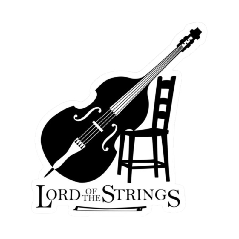 Sticker – Double Bass Lord of the Strings