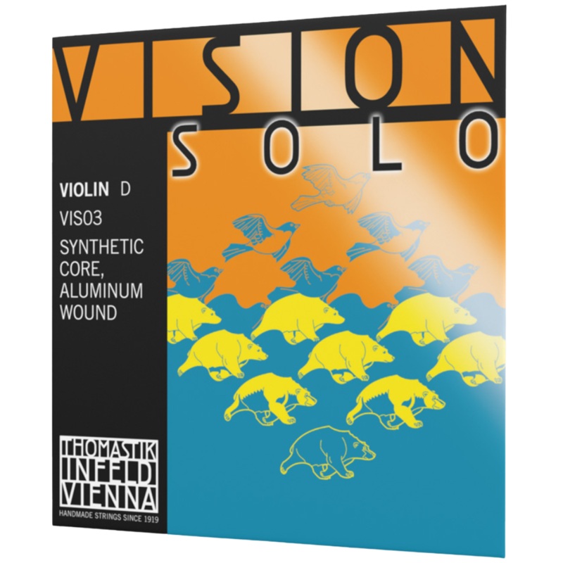 Thomastik Vision Solo Violin D String Aluminum 4/4