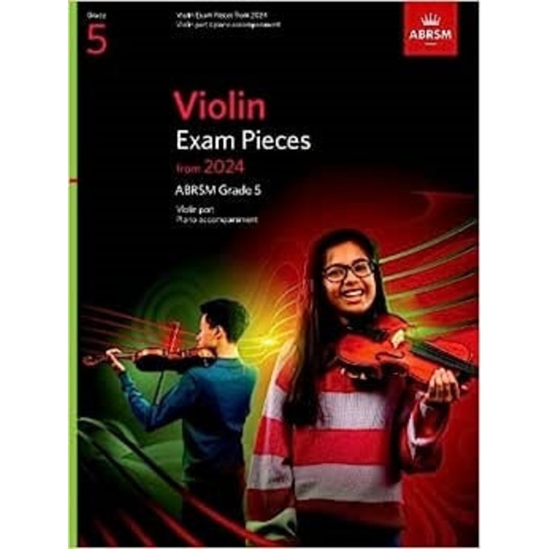 ABRSM Violin Exam Pieces from 2024 Grade 5 Score and Part