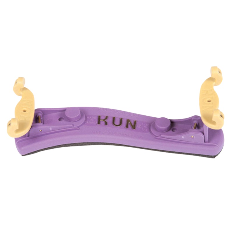 Kun Collapsible Shoulder Rest Violin 1/16-1/4 Purple