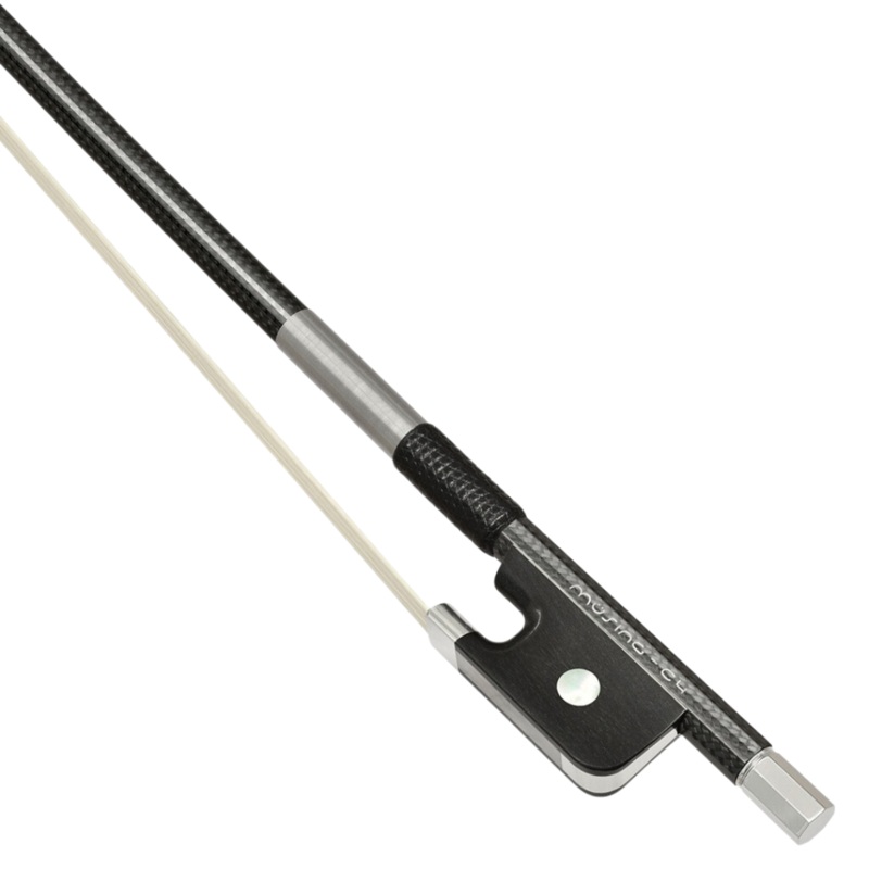 Muesing Cello Bow: C4 Classic Carbon Fibre with Stainless Steel Fittings