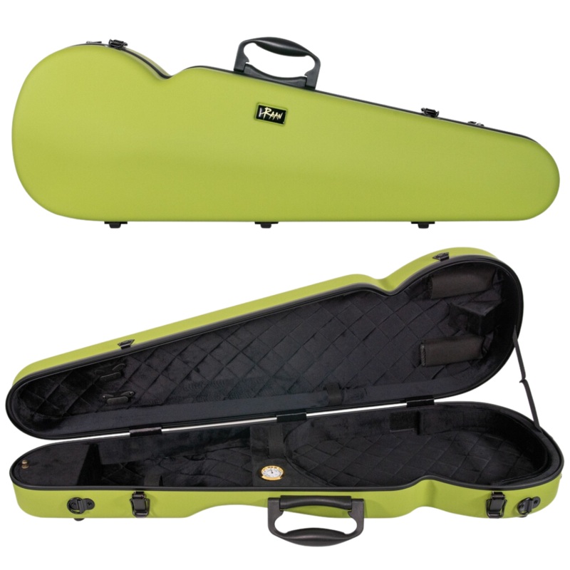 RAAN Shaped Violin Case Matcha Green 1/4-1/2