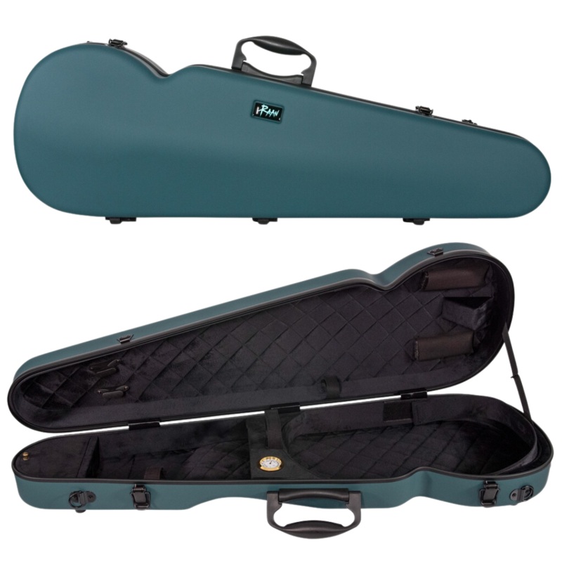 RAAN Shaped Violin Case Mediterranean Blue 1/4-1/2