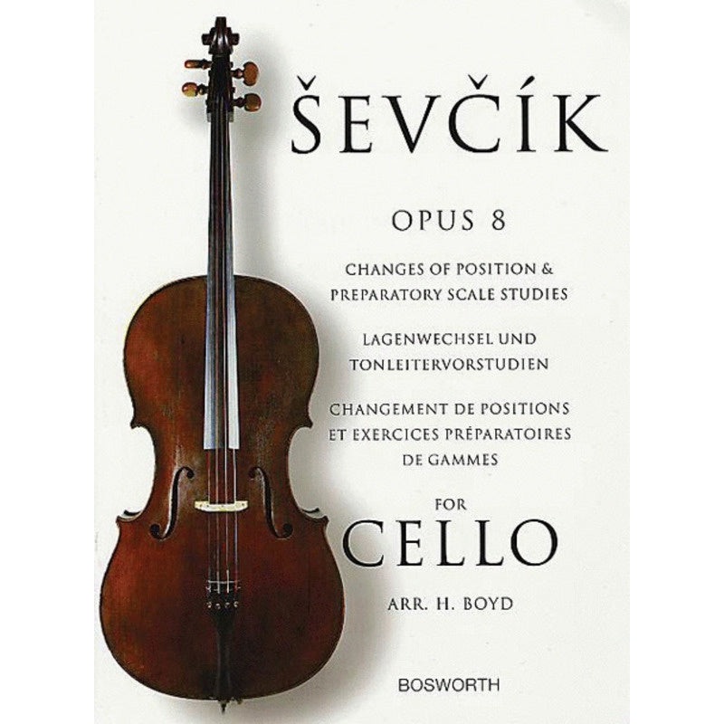 Sevcik, Op. 8 for Cello (Bosworth)