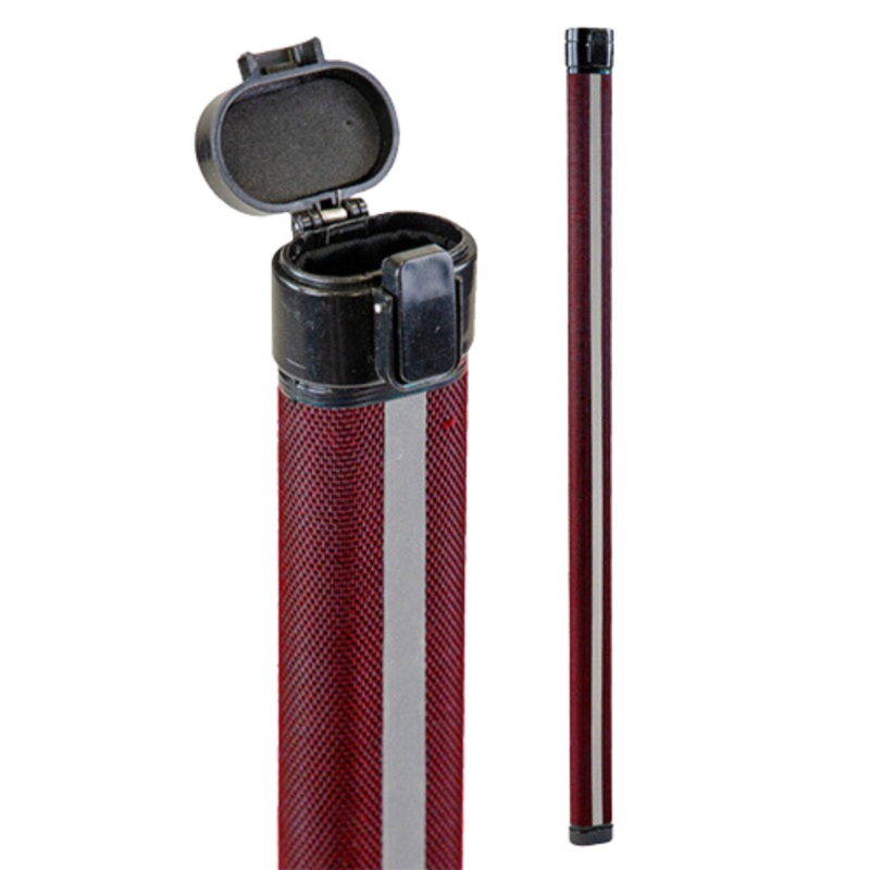 TG Aluminium Bow Tube with Fabric for Violin or Cello – Red