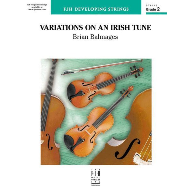 Variations on an Irish Tune (Brian Balmages) for String Orchestra