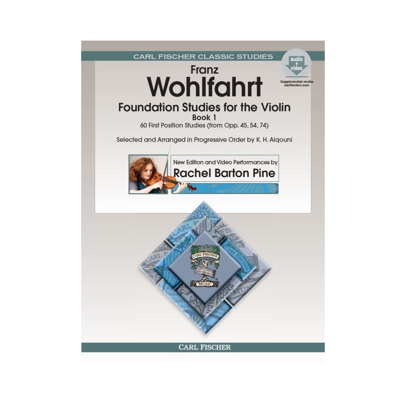 Wohlfahrt, Foundation Studies Book 1 for Violin with DVD (Fischer)