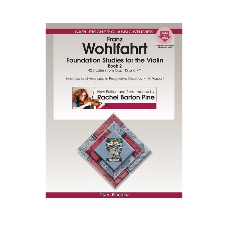 Wohlfahrt, Foundation Studies Book 2 for Violin with DVD (Fischer)