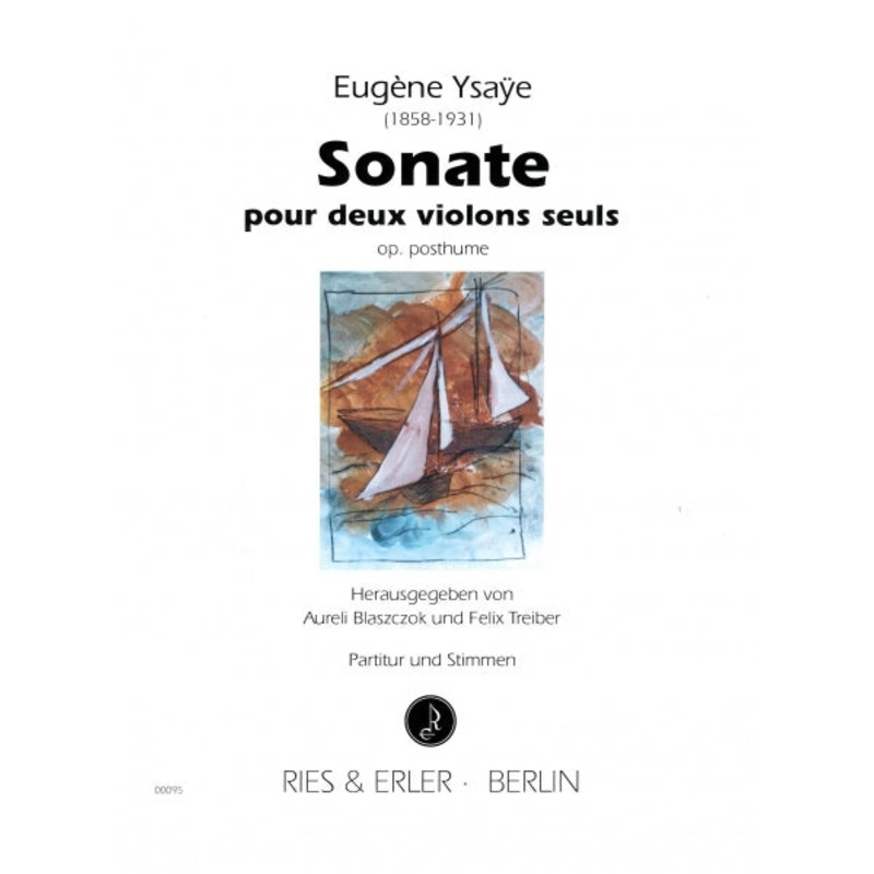 Ysaye, Sonata for Two Violins (Ries and Erler)