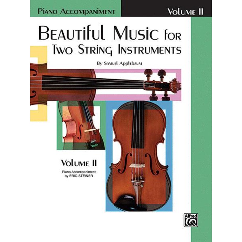Beautiful Music for Two String Instruments Book 2 Piano Accompaniment
