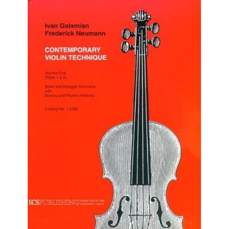 Galamian, Contemporary Violin Technique Volume 1 (Galaxy)
