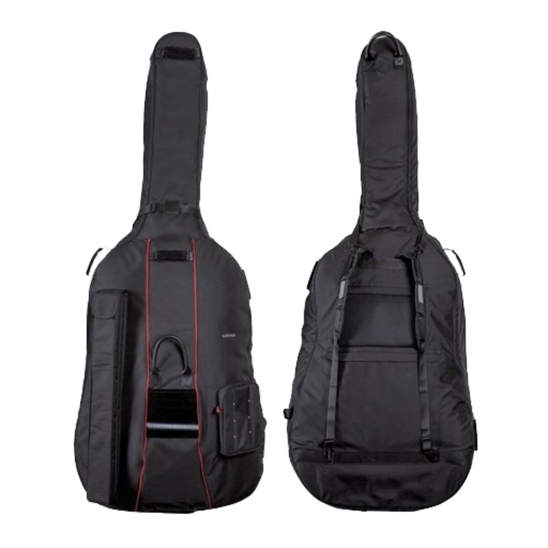 GEWA Prestige Double Bass Bag Black – 4/4