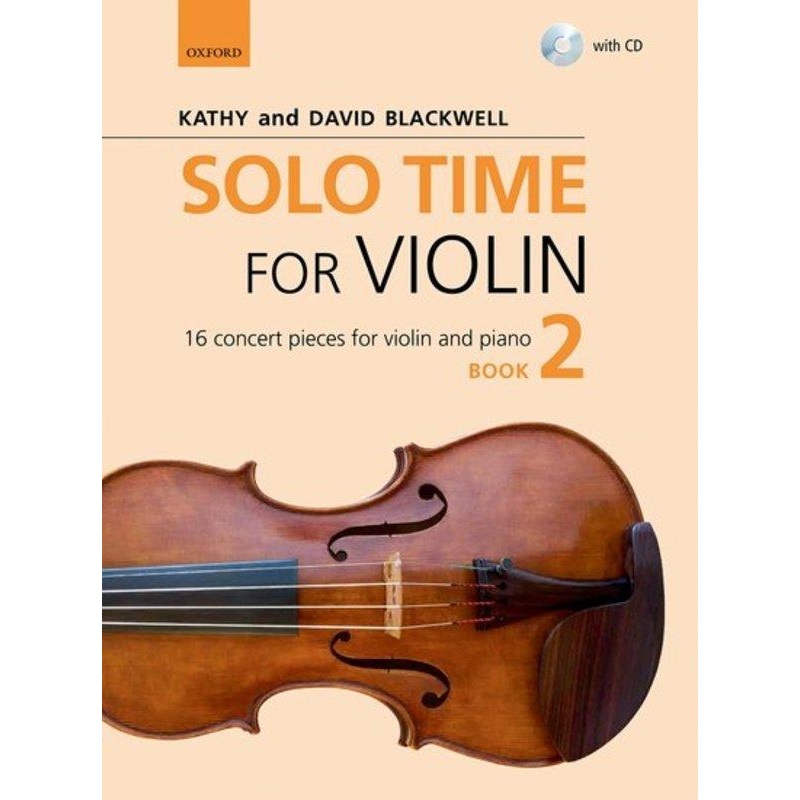 Kathy and David Blackwell, Solo Time for Violin with CD Book 2 (OUP)