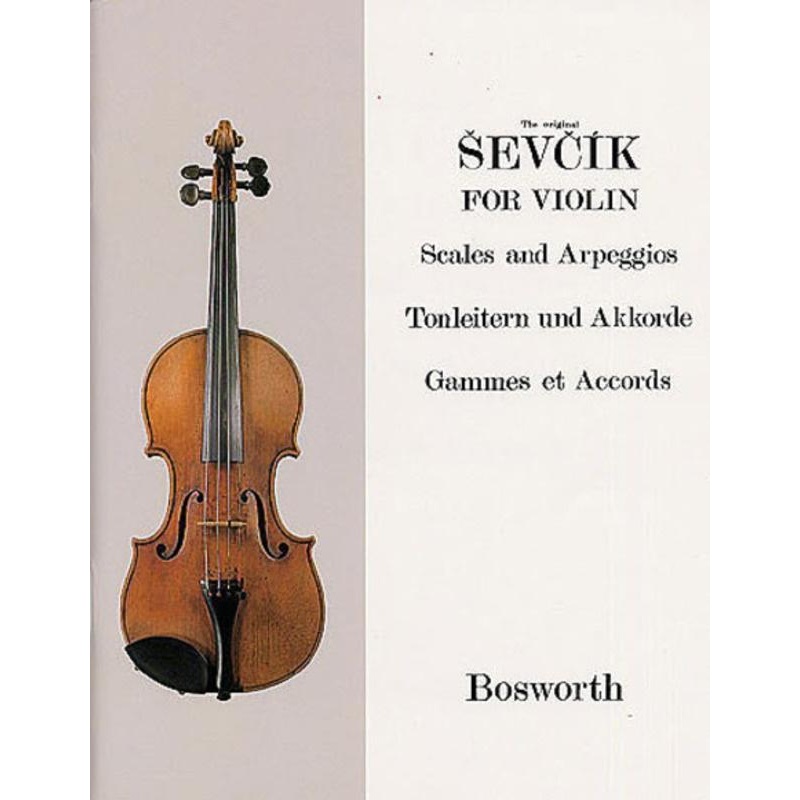 Sevcik, Scales and Arpeggios for Violin (Bosworth)