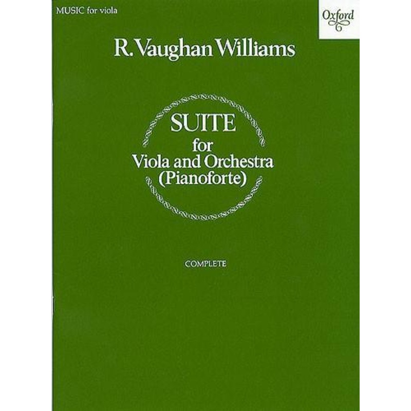 Vaughan Williams, Complete Viola Suite (Oxford)