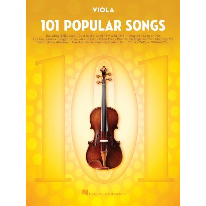 101 Popular Songs for Viola