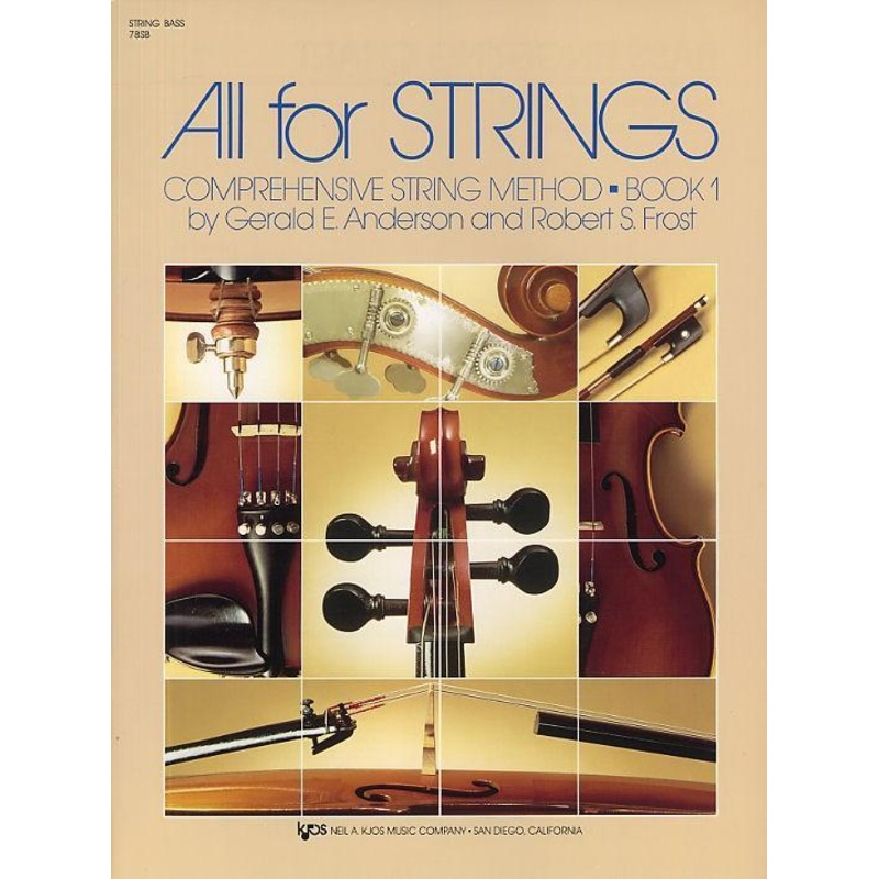 All for Strings Double Bass Book 1