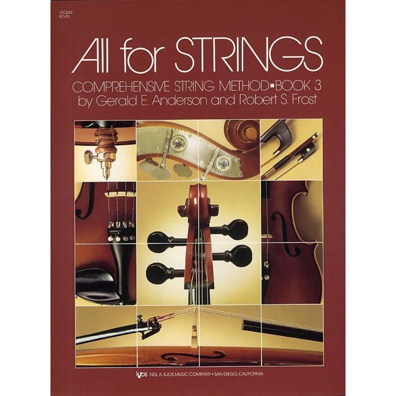 All for Strings Violin Book 3