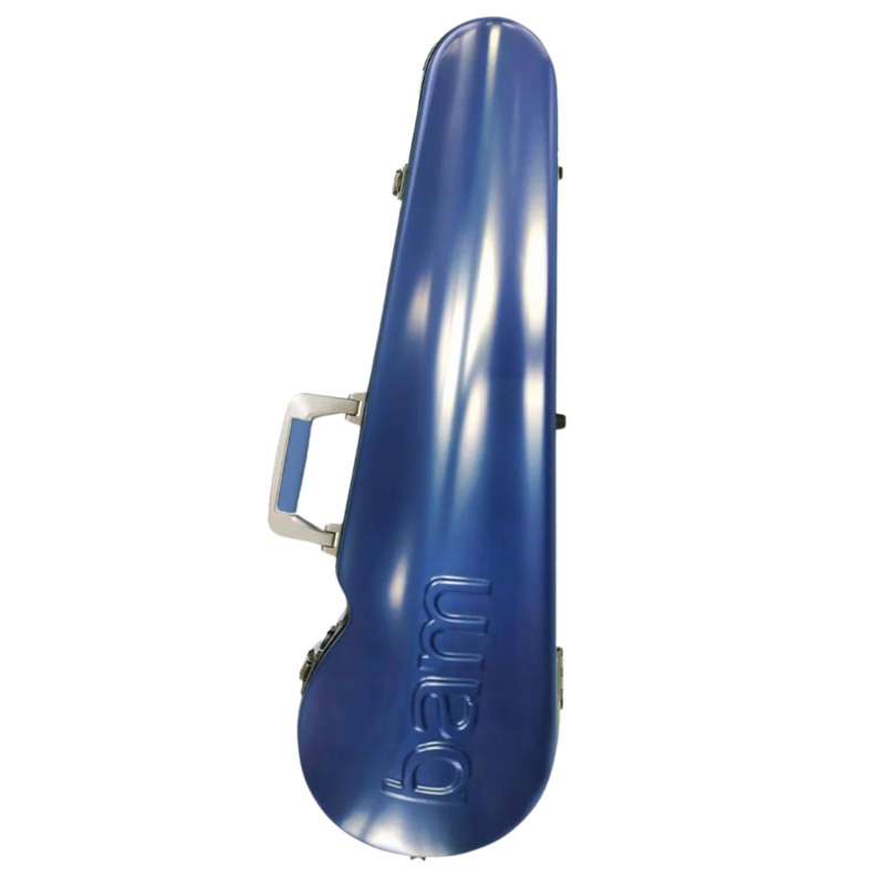 BAM Graffiti Contoured Hightech Violin Case Navy/Red 4/4