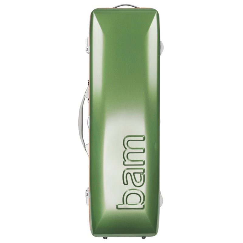 BAM Graffiti Oblong Hightech Violin Case Green/Orange 4/4