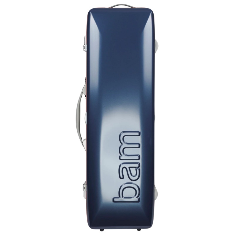 BAM Graffiti Oblong Hightech Violin Case Navy/Red 4/4