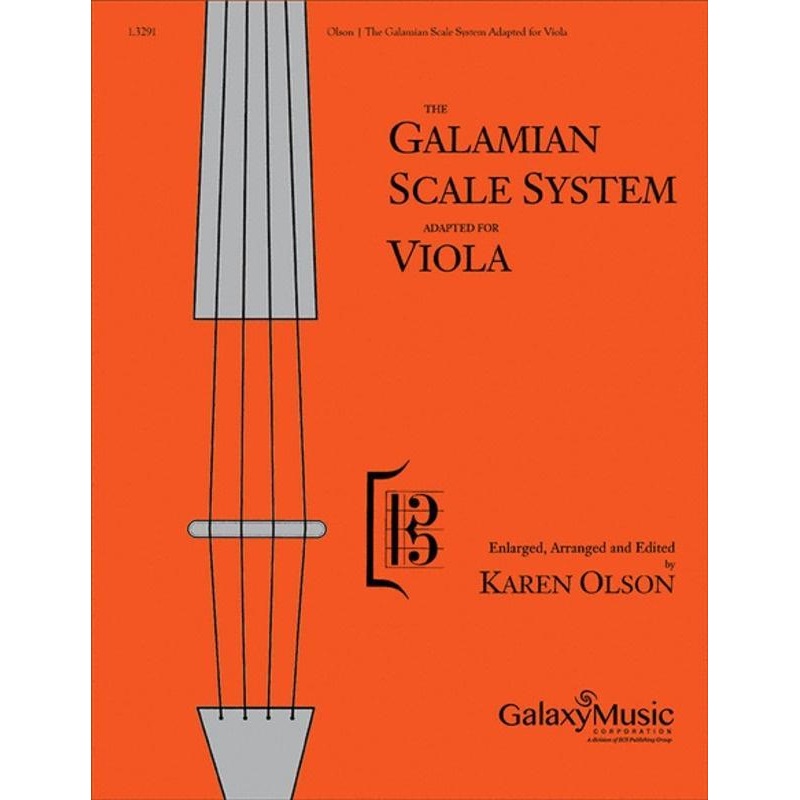 Galamian Scale System for Viola (Galaxy Music)
