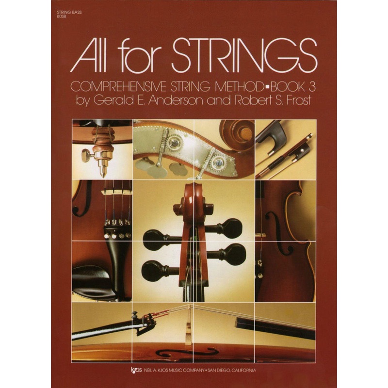 All for Strings Double Bass Book 3