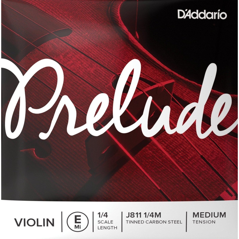 D’Addario Prelude Violin E String 1/4