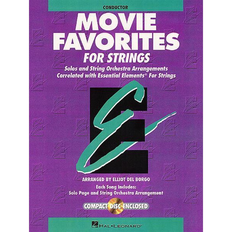 Essential Elements Movie Favourites Conductor with CD