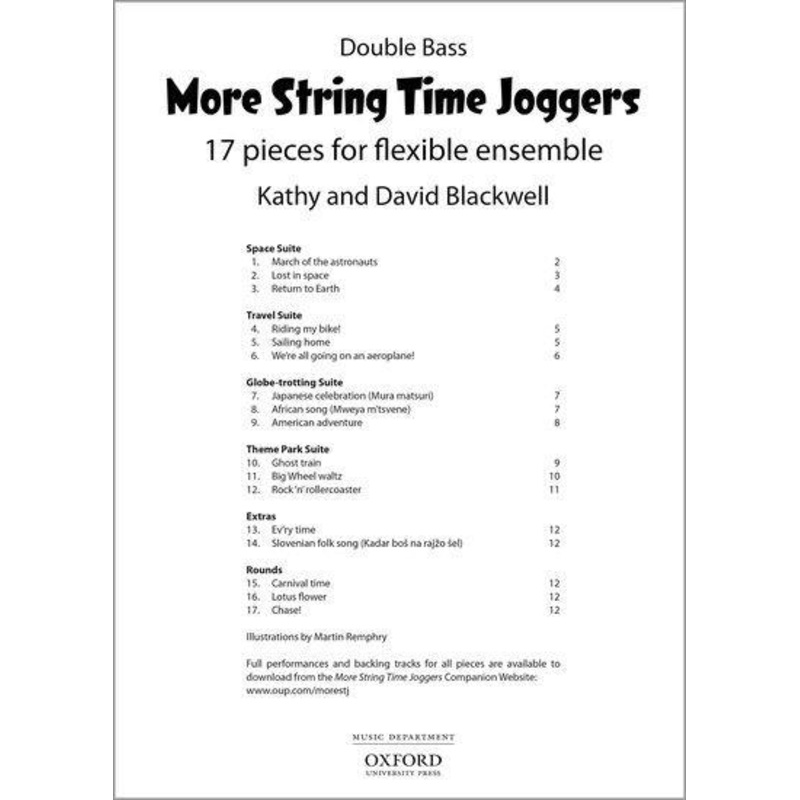 More String Time Joggers Double Bass
