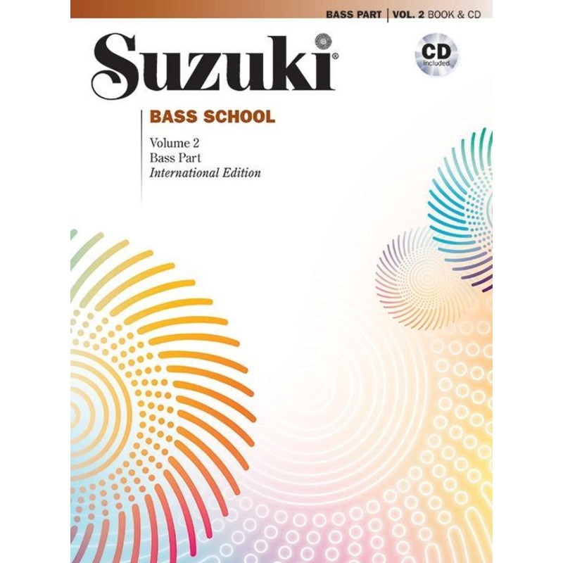 Suzuki Double Bass School Volume 2 Book and CD