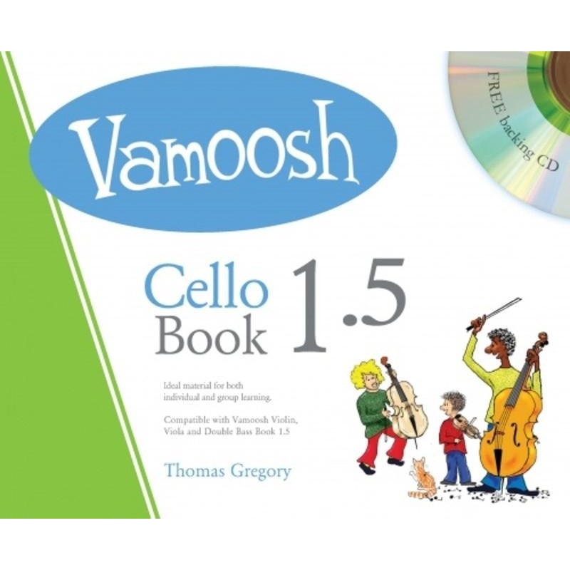 Vamoosh Cello Book 1.5 with CD