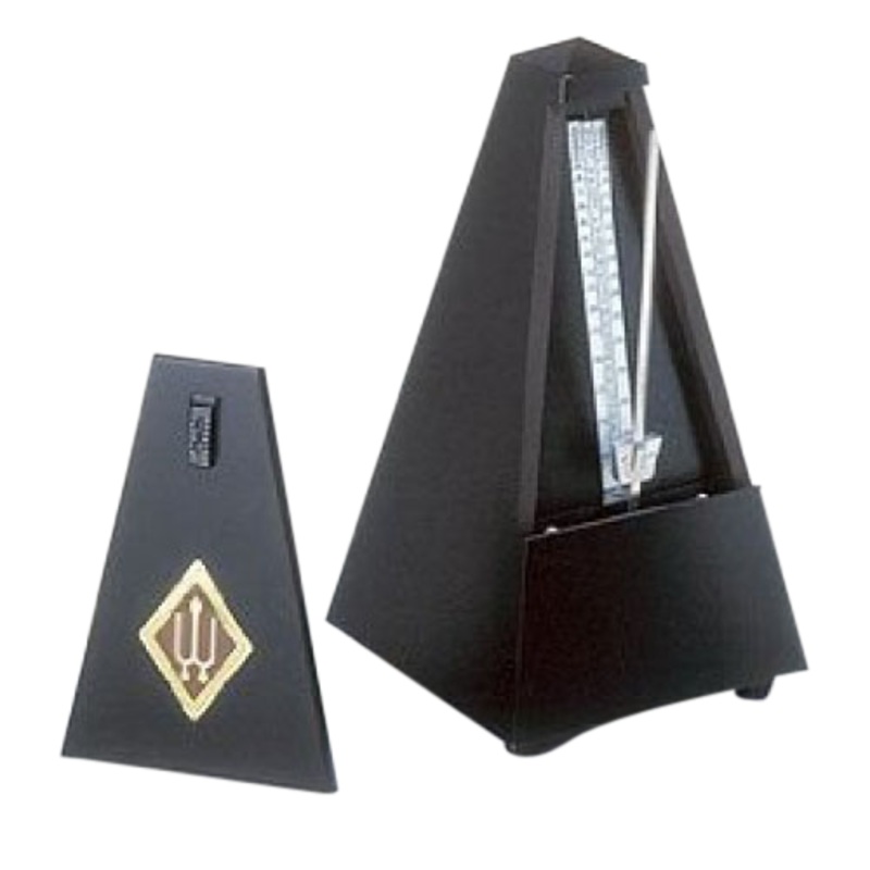 Wittner Metronome Wood Black with Bell