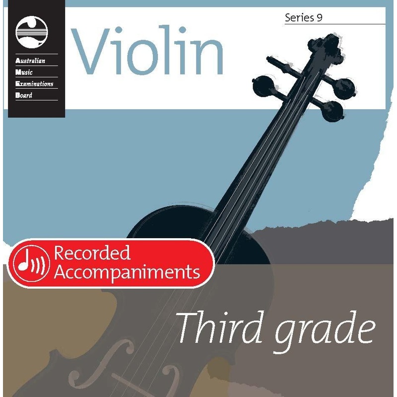 AMEB Violin Series 9 Grade 3 Recorded Accompaniment CD
