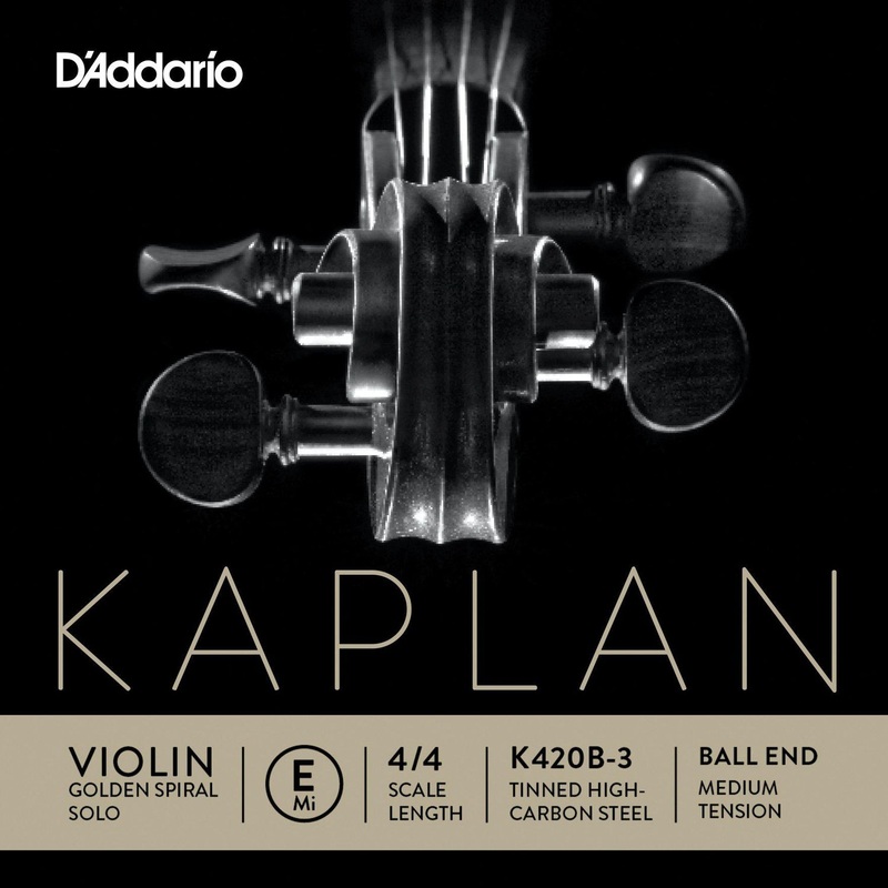 D’Addario Kaplan Violin E String 4/4 (Golden Spiral)
