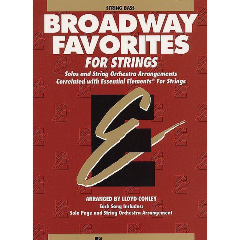Essential Elements Broadway Favourites Double Bass