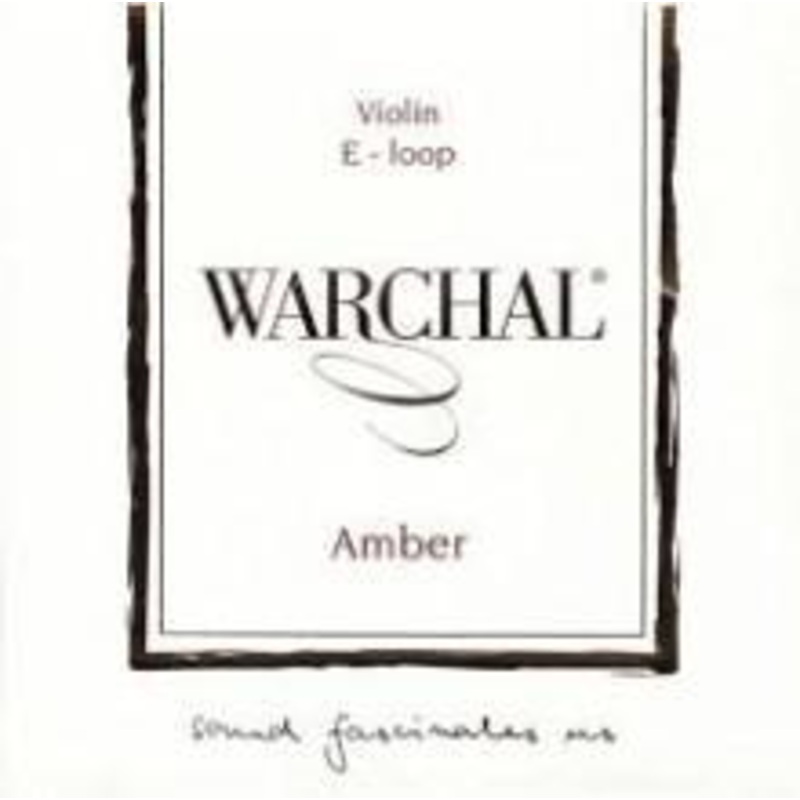 Warchal Amber Violin E String 4/4 (Loop End)