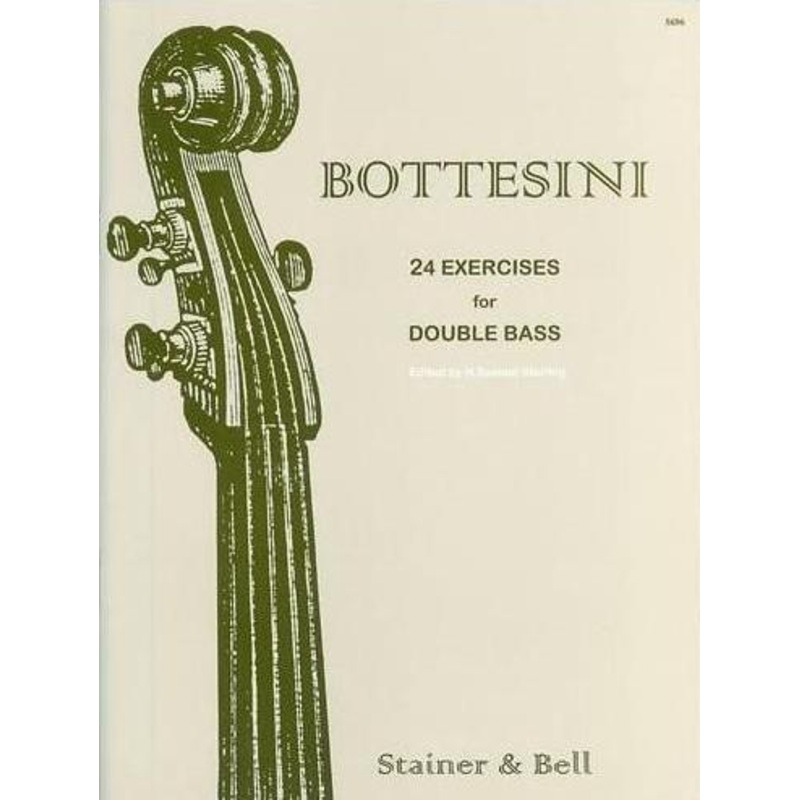 Bottesini, 24 Exercises for Double Bass (Stainer and Bell)