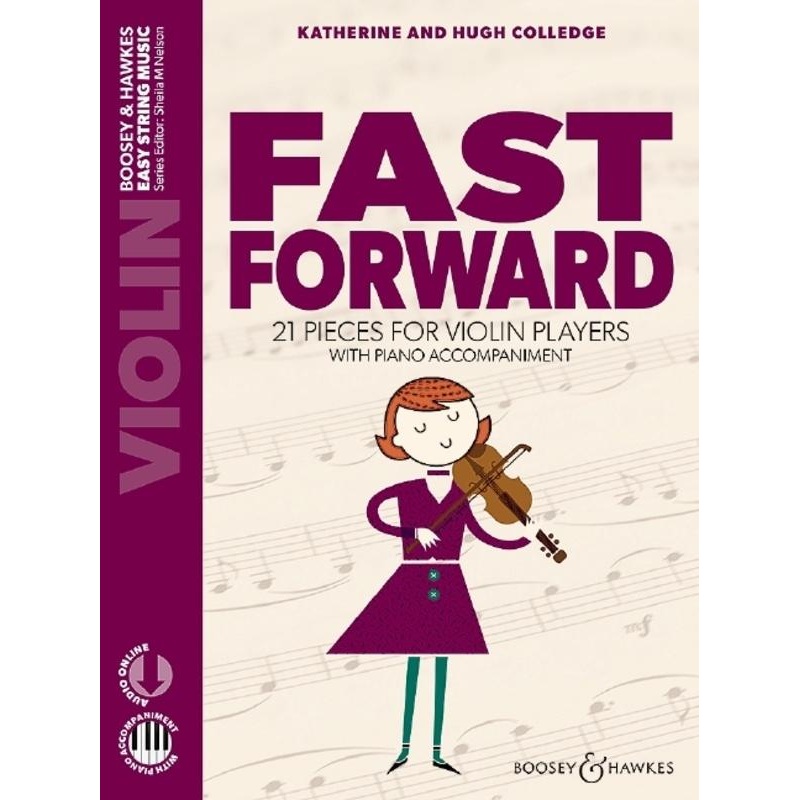Colledge, Fast Forward for Violin and Piano New Edition (Boosey and Hawkes)