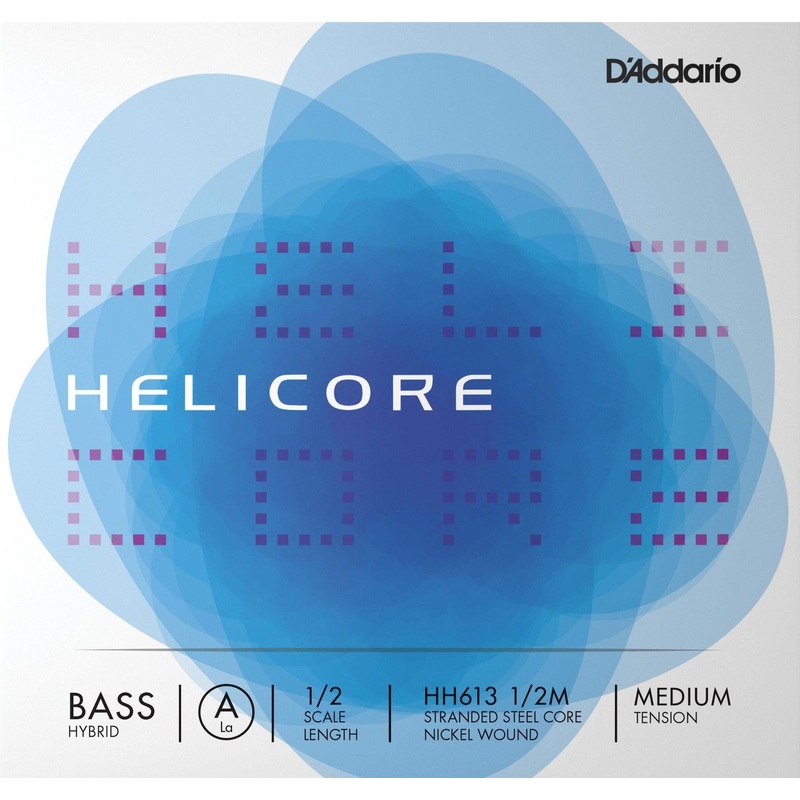 D’Addario Helicore Double Bass A String 1/2 Hybrid